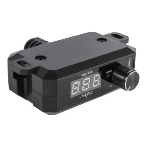 Universal Amplifier Level Control Knob with Voltmeter