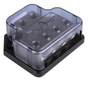 SK-DIST-BLK5 | Dual 4 Gauge to Quad 4/8 Gauge Power Distribution Block