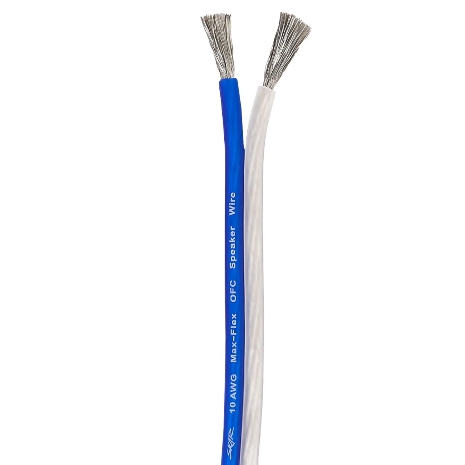 10-Gauge Elite Series Max-Flex (OFC) Speaker Wire - Blue/White - Image 4