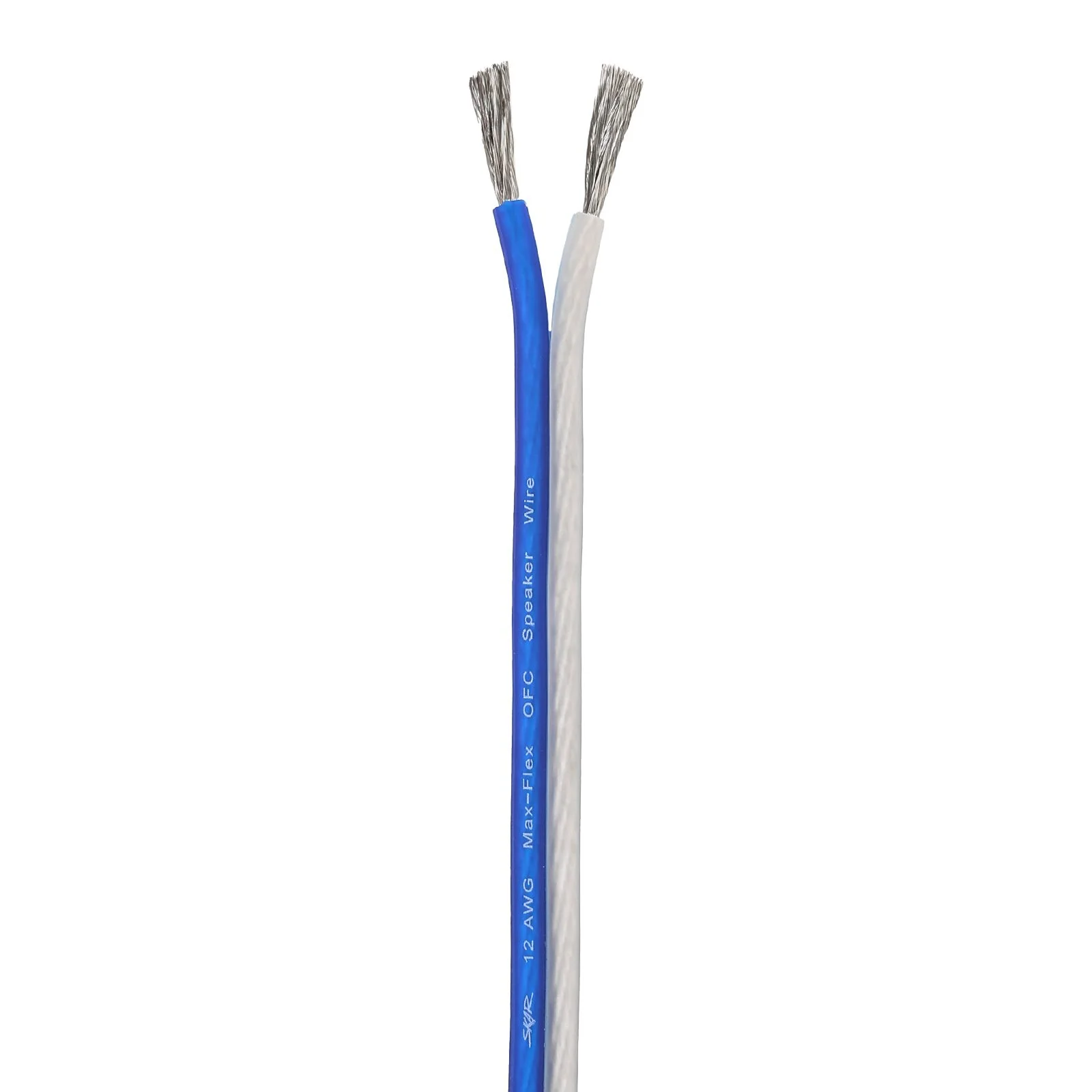12-Gauge Elite Series Max-Flex (OFC) Speaker Wire - Blue/White - Image 4