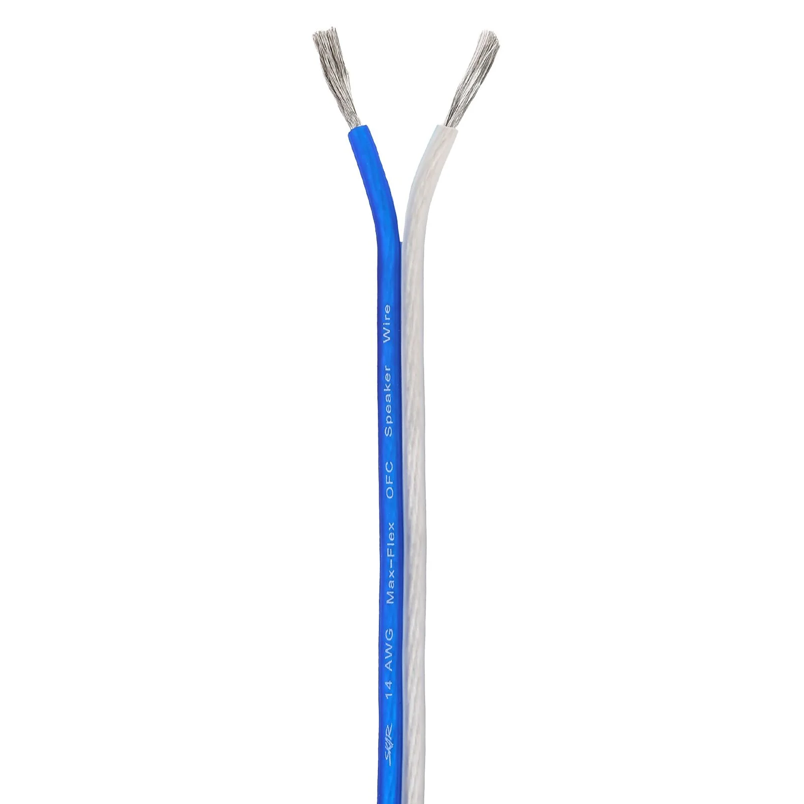 14-Gauge Elite Series Max-Flex (OFC) Speaker Wire - Blue/White - Image 4