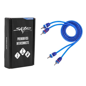 SKAR2CH-RCA3 | 3 Ft 2-Channel Twisted Pair RCA Interconnect Cable