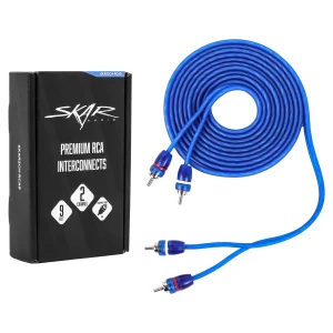 SKAR2CH-RCA9 | 9 Ft 2-Channel Twisted Pair RCA Interconnect Cable
