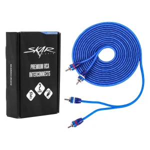 SKAR2CH-RCA12 | 12 Ft 2-Channel Twisted Pair RCA Interconnect Cable