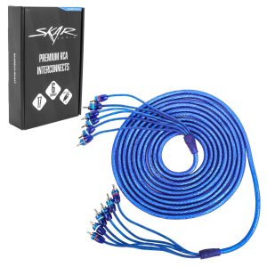 SKAR6CH-RCA17 | 17 Ft 6-Channel Twisted Pair RCA Interconnect Cable