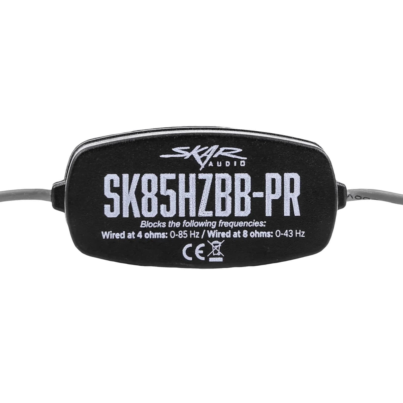 Frequency Filters - Eliminates 0-85 Hz at 4 Ohms (Pair) - Image 3