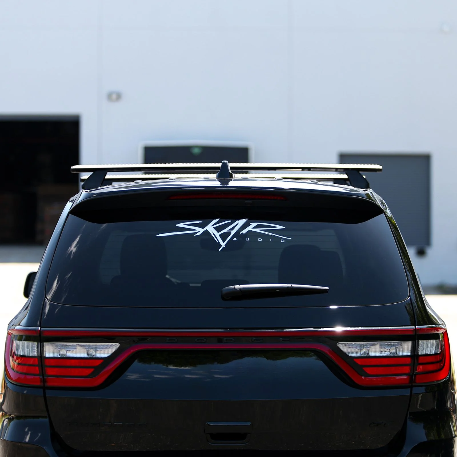 SK-DECAL-LG | 20" x 6" Large Skar Audio Logo Decal - Image 2