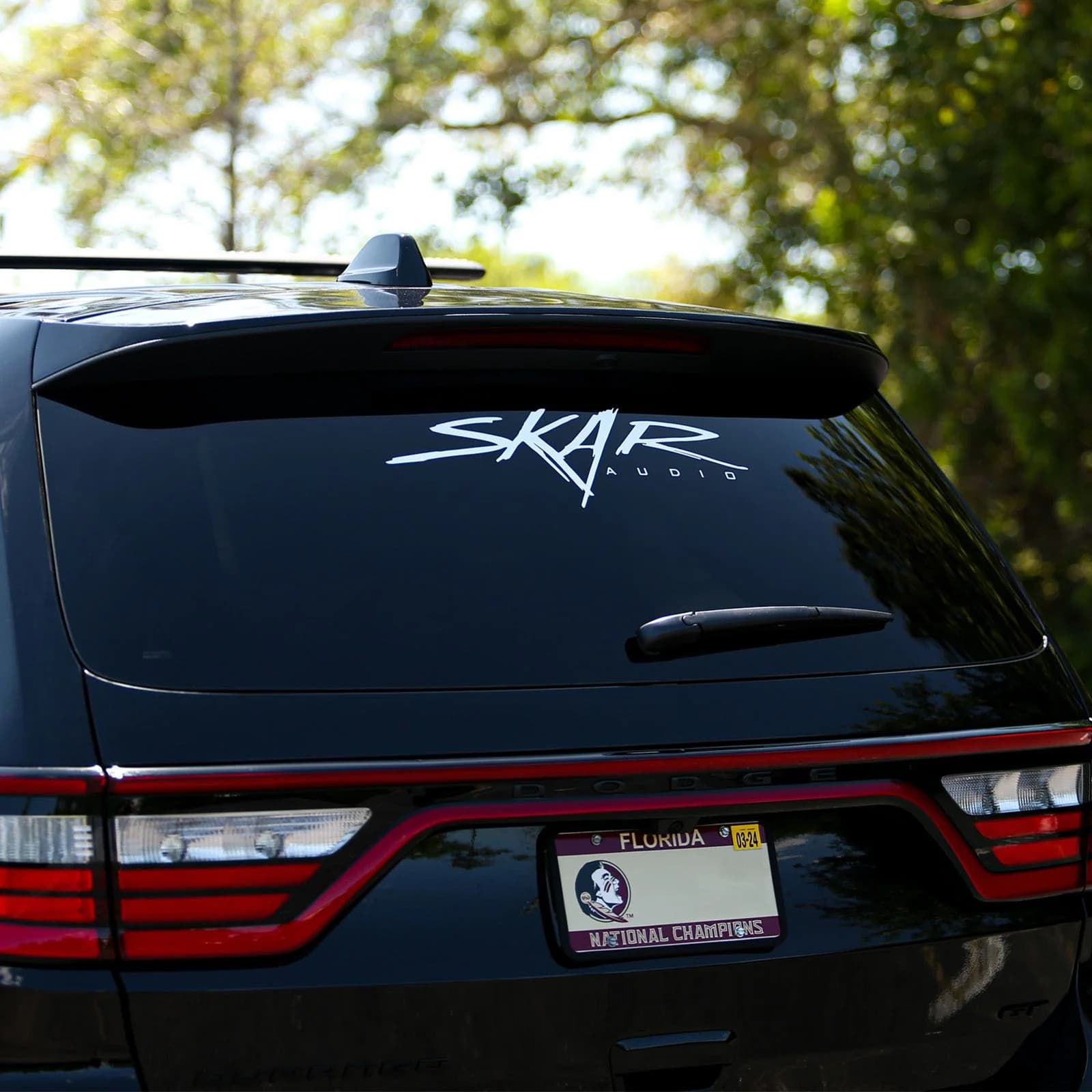SK-DECAL-LG | 20" x 6" Large Skar Audio Logo Decal - Image 3